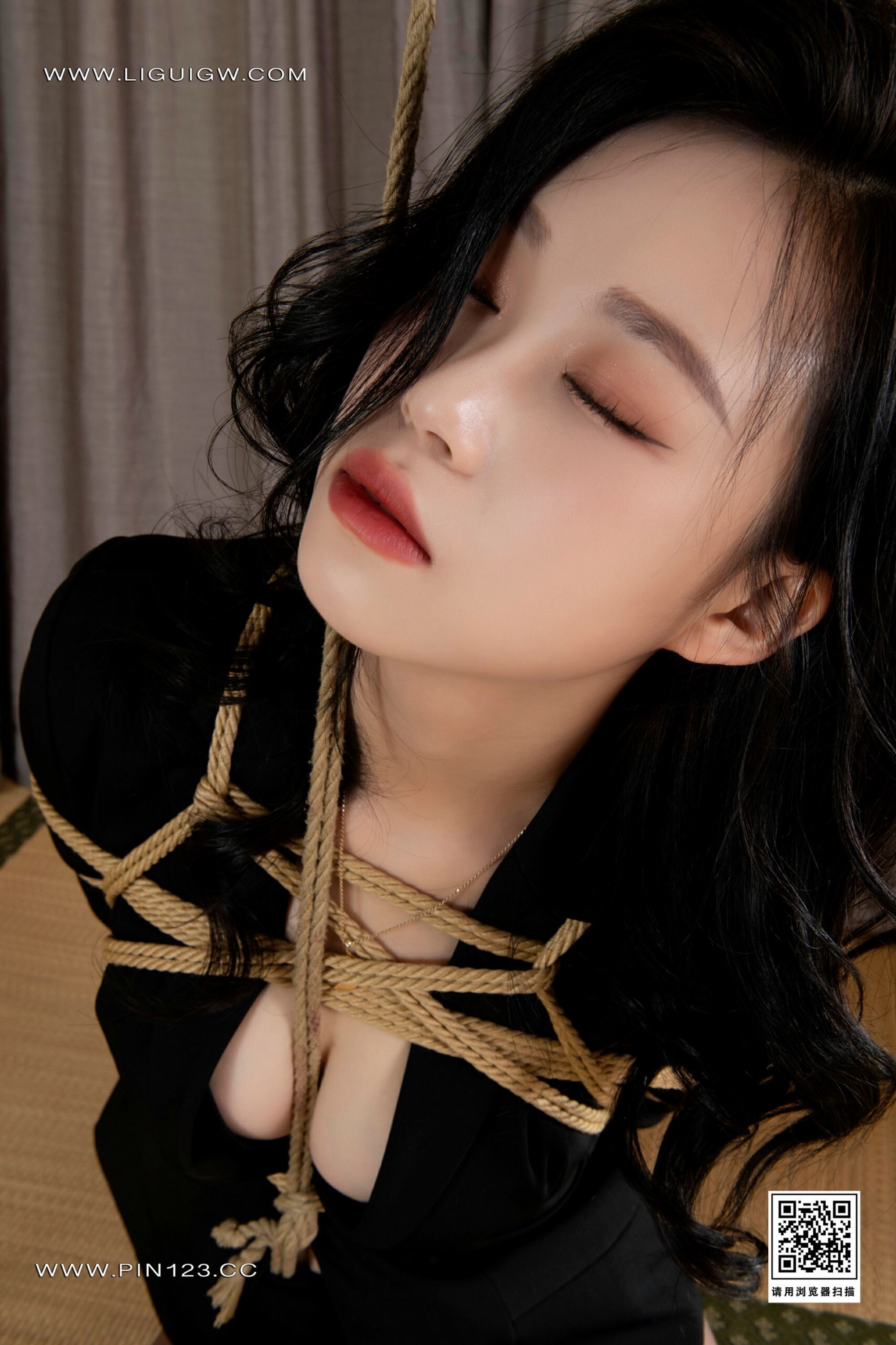 Ligui丽柜  2024.09.13 绳锁秘书 尔尔